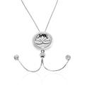 Collar de loto con cadena serpiente ajustable FEP029SR